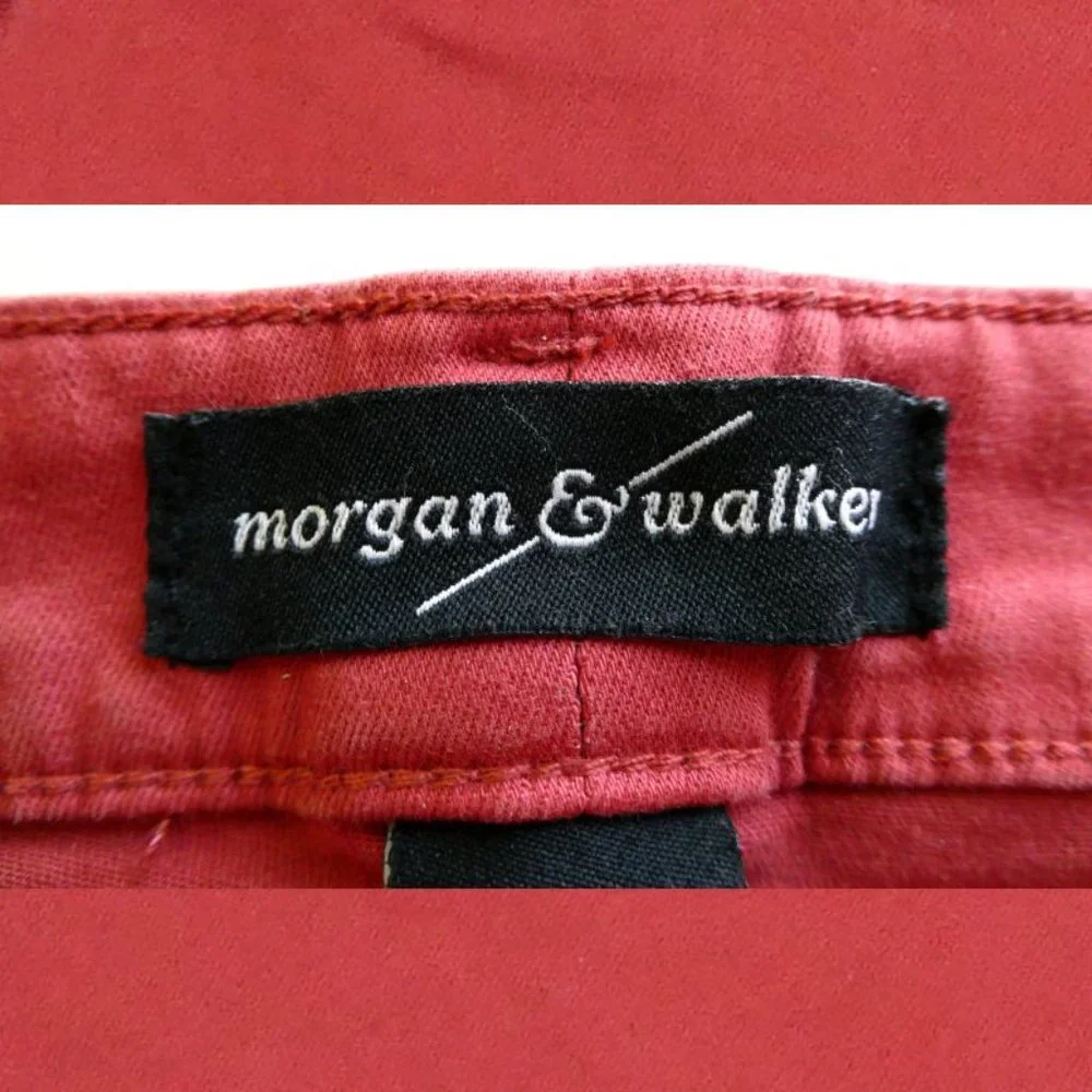 Morgan & Walker Red Shorts Size 22